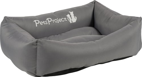 מיטה דוחה מים אפורה