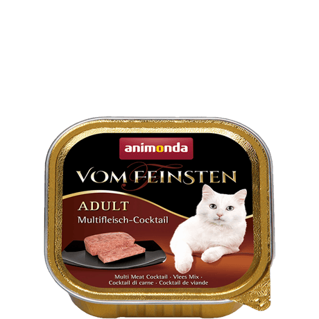 פיינשטיין קוקטייל בשרים חתול בוגר 100 גרם- Vom Feinsten meat cocktail Adult