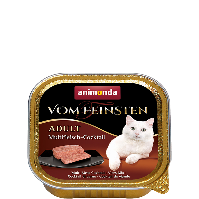 פיינשטיין קוקטייל בשרים חתול בוגר 100 גרם- Vom Feinsten meat cocktail Adult