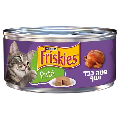 פריסקיז פטה כבד ועוף-Friskies Pate Chicken&Liver