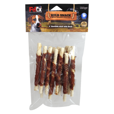 עצם בפאלו מצופה בברווז - 12 יח' במארז