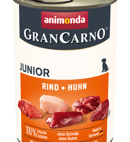 גראן קרנו ג'וניור בקר ועוף 400 גר'