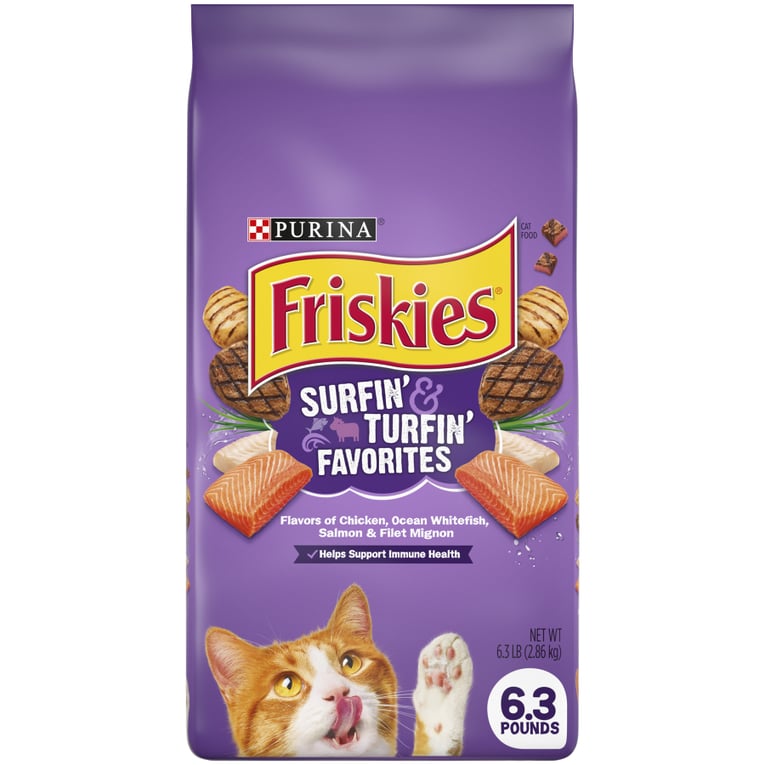 פריסקיז מעדני החתול 7.2 ק"ג - Frieskies Surfin Turfin