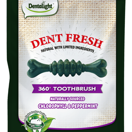 דנט פרש חטיף דנטלי מועשר בכלורופיל ומנטה- Dent Fresh Chlorophyll&Peppermint