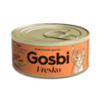 גוסבי טונה,סלמון,פפאיה חתול בוגר 70 גרם- Gosbi Tuna, Salmon&Papaya Adult