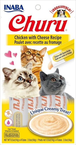מעדן צ'ורו עוף וגבינה 56 גרם-Churu Chicken with Cheese