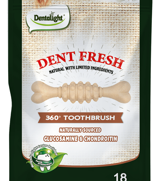 דנט פרש חטיף דנטלי מועשר בגלוקוזמין- Dent Fresh Glucosamine