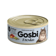 גוסבי בשר בקר,עוף&ירוקים חתול מסורס 70 גרם- Gosbi Beef,Chicken & Greens Sterilized Cat