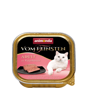 פיינשטיין לבבות הודו חתול בוגר 100 גרם-Vom Finsten Turkey Hearts Adult
