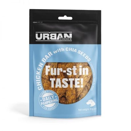 אורבן צ'ויס חטיף עוף עם זרעי צ'יה 90 גר' - Urban Choice