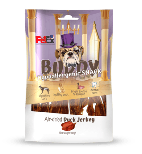 באדי סנאק חטיפי ברווז מיובשים 80גר'