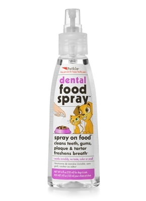 פטקין ספריי דנטלי לאוכל 120 מ"ל-Petkin Dental Food Spray