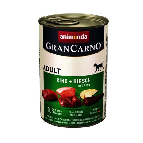 גראן קרנו בקר צבי ותפוח עץ 400 גר'