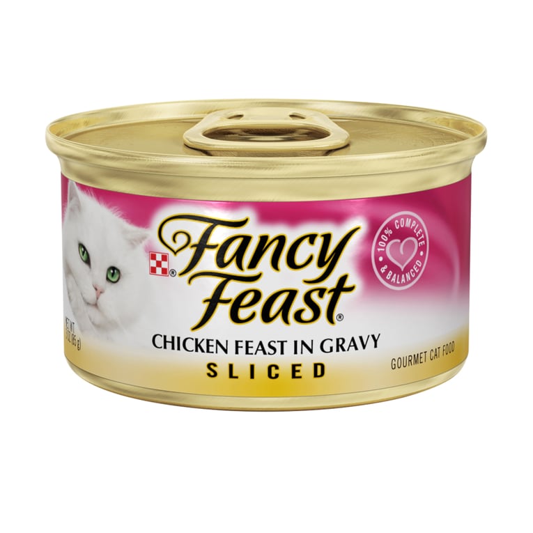 פנסי פיסט נתחי בשר ועוף 85 גרם- Fancy Feast Chicken
