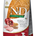 נטורל אנד דלישס גור גזע קטן עוף ורימון 7 ק"ג- N&D Chicken Mini Puppy