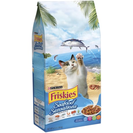 פריסקיז מעדני הים לחתול 7.2 ק"ג- Friskies seafood Cat