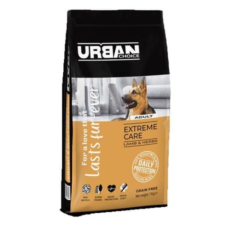 אורבן צ'ויס היפואלרגני כבש וצמחי מרפא 11 ק"ג - Urban Choice hypoallergenic lamb