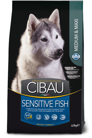 סיבאו סנסטיב דגים ואורז 12 ק"ג - Cibau Sensitive Fish