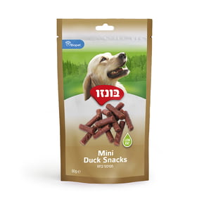 חטיפוני בונזו ברווז 80 גרם