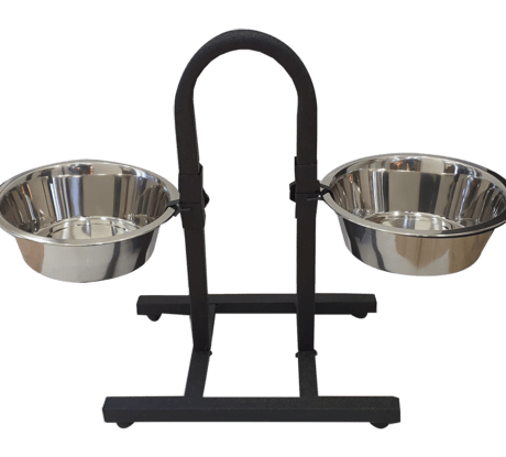 מעמד סטנד מתכוונן בצבע שחור דגם Leather-Touch Black