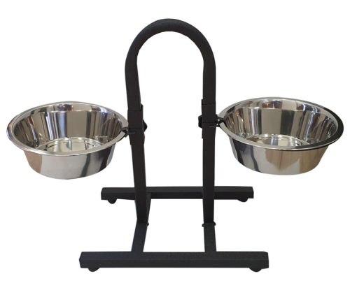 מעמד סטנד מתכוונן בצבע שחור דגם Leather-Touch Black