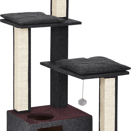 משטח גירוד לחתול 3 קומות דגם HY18169