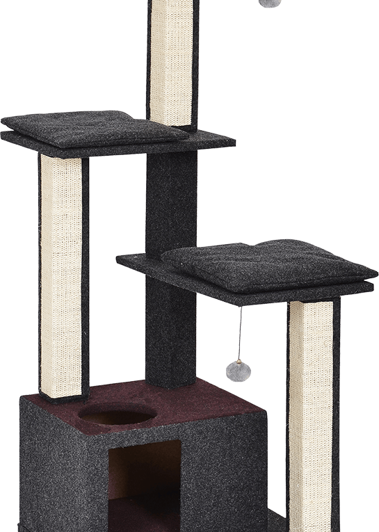 משטח גירוד לחתול 3 קומות דגם HY18169 משטח גירוד לחתול 3 קומות דגם HY18169