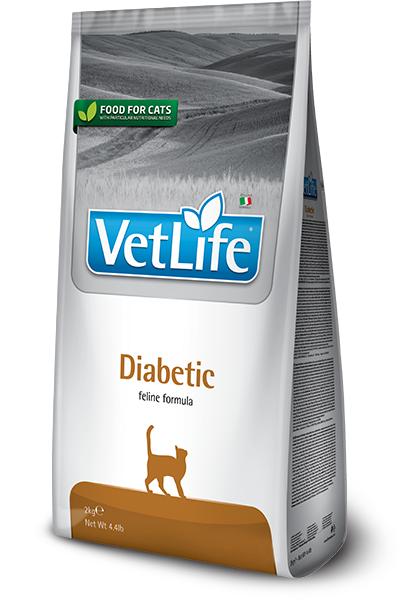 וט לייף דיאבטיק לחתול 2 ק"ג-Vet Life Diabetic Cat