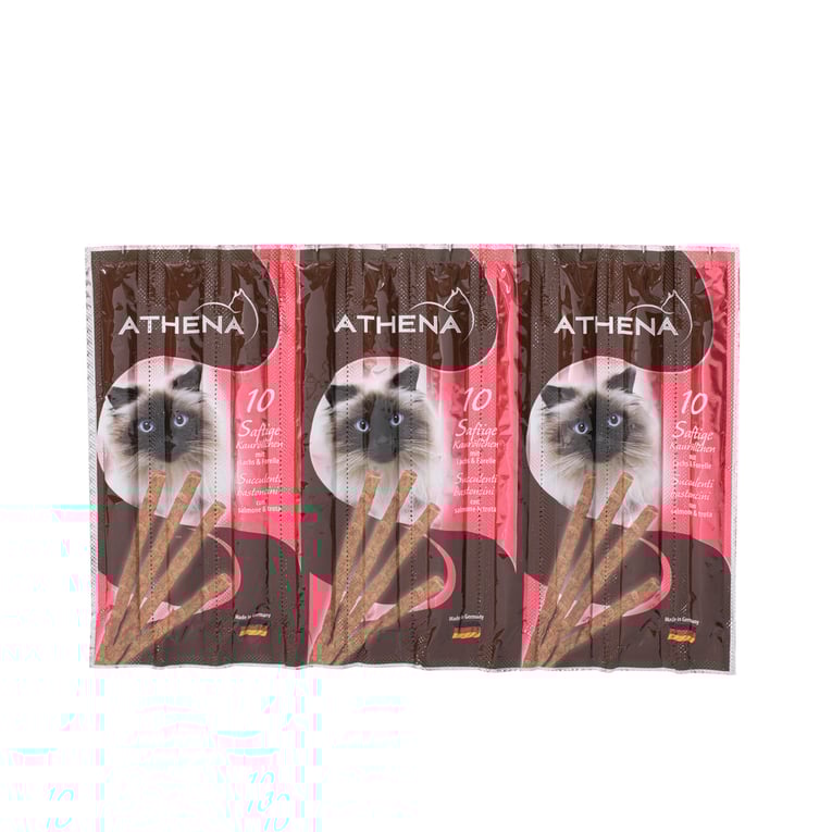 אתנה סטיק סלמון ופורל 50 גרם