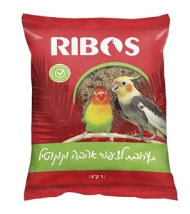 תערובת קוקטייל וציפורי אהבה