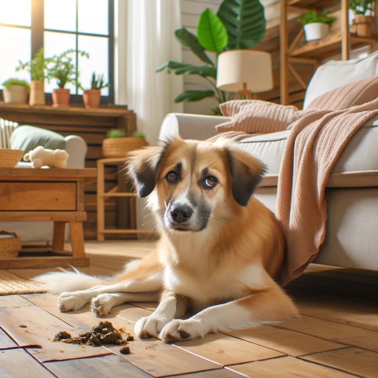 למה הכלב שלי משלשל?