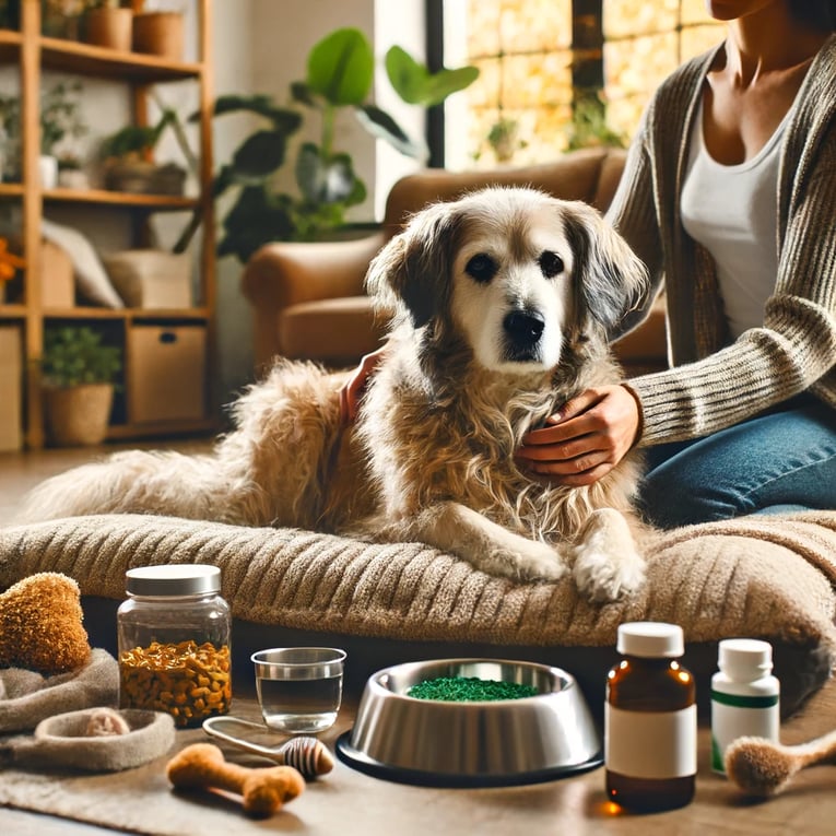 טיפול בכלב מבוגר