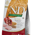 נטורל אנד דלישס עוף ורימון לחתול בוגר מסורס 10 ק"ג-N&D Chicken Adult NEUTERED Cat