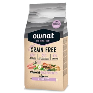 אוונט קלאסיק גריין פרי סטרלייז חתול 8 ק"ג-Ownat Grain Free Sterilized