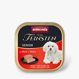 פיינשטיין בקר ועוף לכלב מבוגר 150 גר' - Vom Feinsten Beef & Chicken Senior