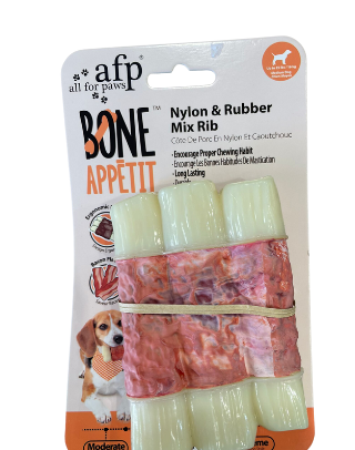 עצם לעיסה בון אפטיט בינונית בטעם בייקון