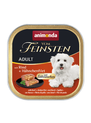 פיינשטיין בקר ופילה עוף 150 גר' - Vom Feinsten Beef & Chicken Filets