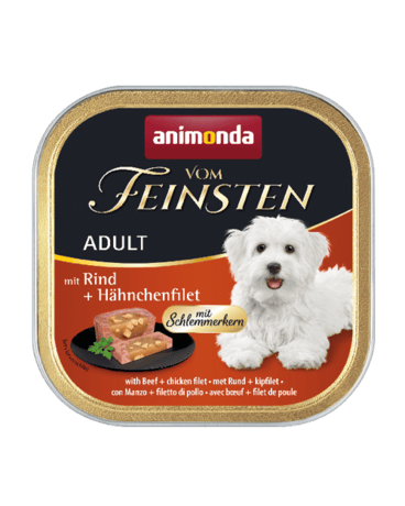 פיינשטיין בקר ופילה עוף 150 גר' - Vom Feinsten Beef & Chicken Filets