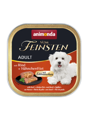 פיינשטיין בקר ופילה עוף 150 גר' - Vom Feinsten Beef & Chicken Filets