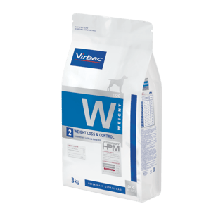 וירבק מזון רפואי לטיפול בעודף משקל 12 ק"ג - Virbac Weight Loss & Control W2