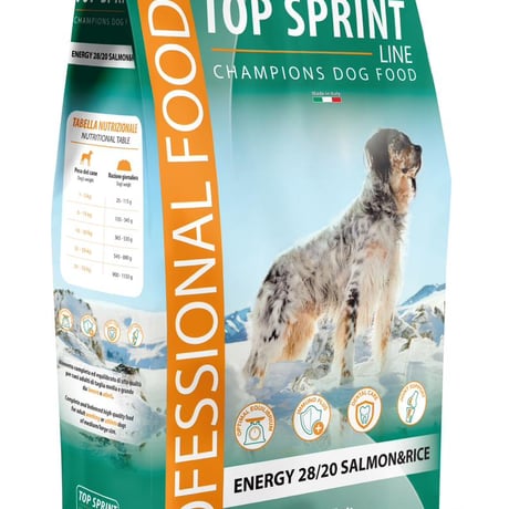 טופ ספרינט סלמון ואורז 15 ק"ג - TOP SPRINT Energy