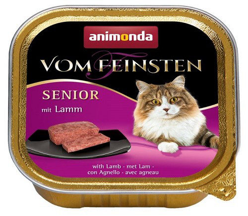 פיינשטיין סניור כבש לחתול 100 גרם - Vom Feinsten Lamb Senior