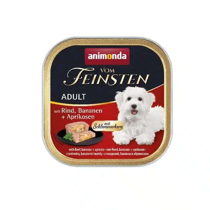 פיינשטיין בקר ,בננה ומשמש 150 גר' - Vom Feinsten Beef, Bananas & Apricots