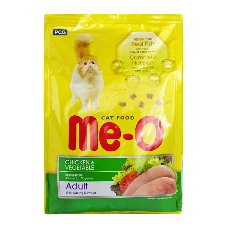 מיאו עוף וירקות 3 ק"ג - Me-O Chicken & Vegetable