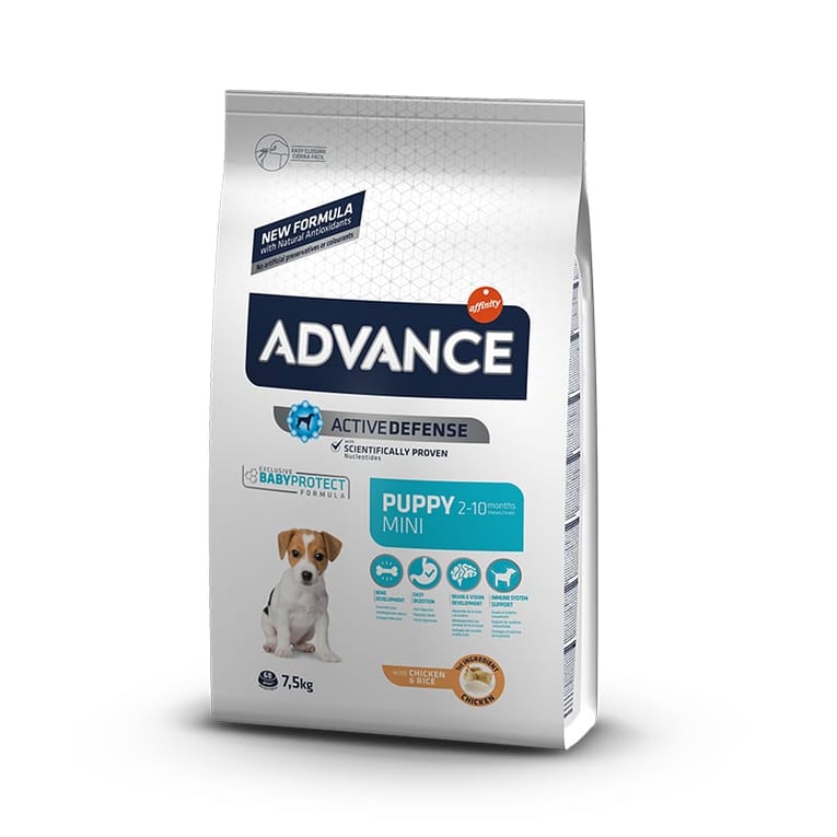 אדוונס גור גזע קטן 7.5 ק"ג - Advance Puppy mini