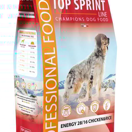 טופ ספרינט אנרג'י עוף ואורז 15 ק"ג - TOP SPRINT Energy Chicket