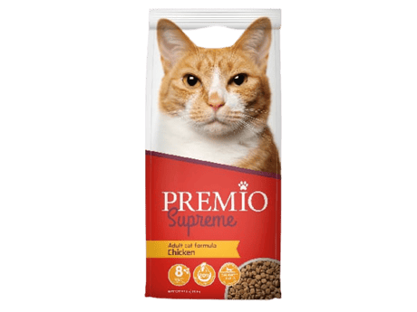 פרמיו חתול סופרים בוגר עוף 15 ק"ג - Premio Supreme Cat Food