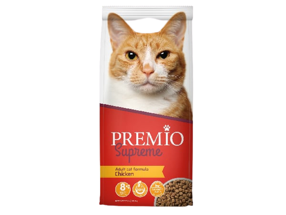 פרמיו חתול סופרים בוגר עוף 15 ק"ג - Premio Supreme Cat Food פרמיו חתול סופרים בוגר עוף 15 ק"ג - Premio Supreme Cat Food