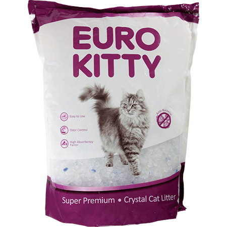 חול קריסטל יורוקיטי 3.8 (L)- Euro Kitty