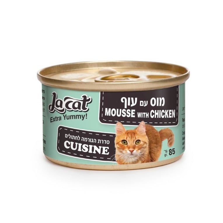 לה קט קוזין מוס עוף 85 גרם